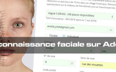 L’inscription en ligne par reconnaissance faciale