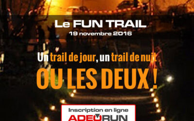 Le Fun Trail est sur Adeorun
